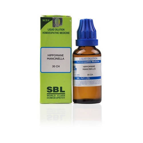 SBL Homeopathy Hippomane Mancinella Dilution