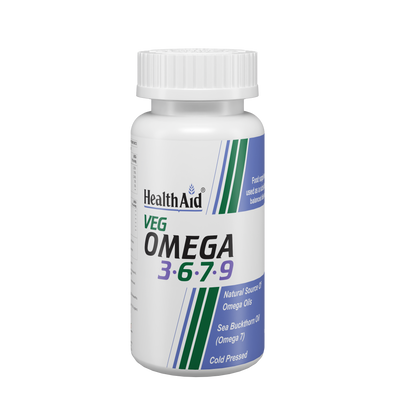 HealthAid Veg Omega 3.6.7.9 Capsules