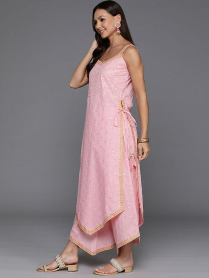 Ahalyaa Women's Traditional wear Kurta Set - Pink