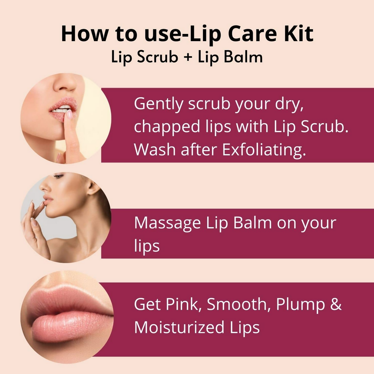 Urbaano Herbal Beetroot Lip Care Kit