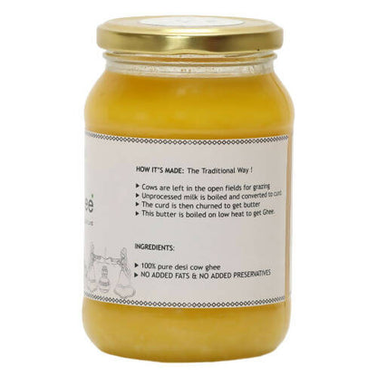 Haritha Herbals Desi Cow Ghee | Desi Ghee | Homemade Pure Cow Ghee | Authentic Ghee