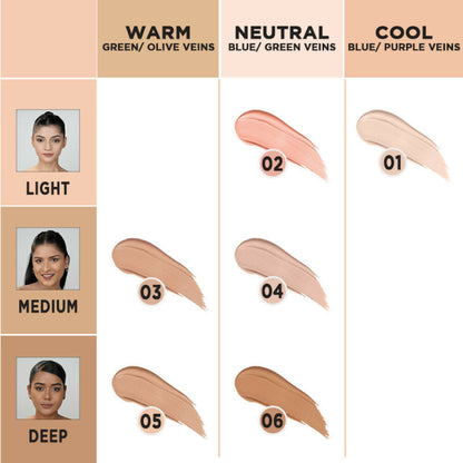 Bella Vita Organic Hydmatte Fx - Airbrush Liquid Foundation - Cool Vanilla