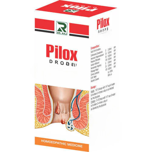 Dr. Raj Homeopathy Pilox Drops