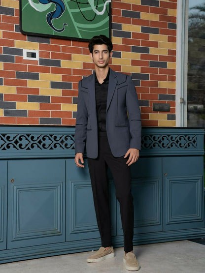Skarve – Modern Grey & Black Smart Casual Set by Hilo Design