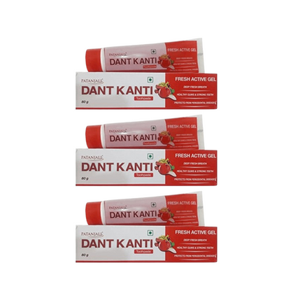 Patanjali Dant Kanti Fresh Active Gel (80 GM)