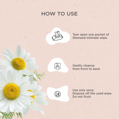Sheneed Feminine Intimate Wipes