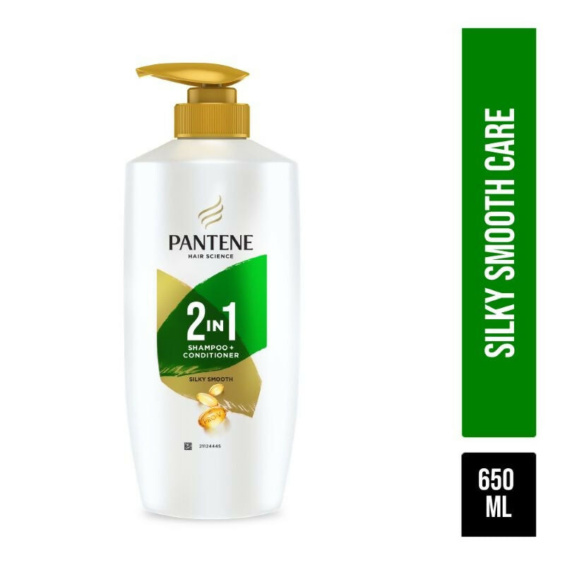 Pantene 2 In 1 Silky Smooth Care Shampoo + Conditioner