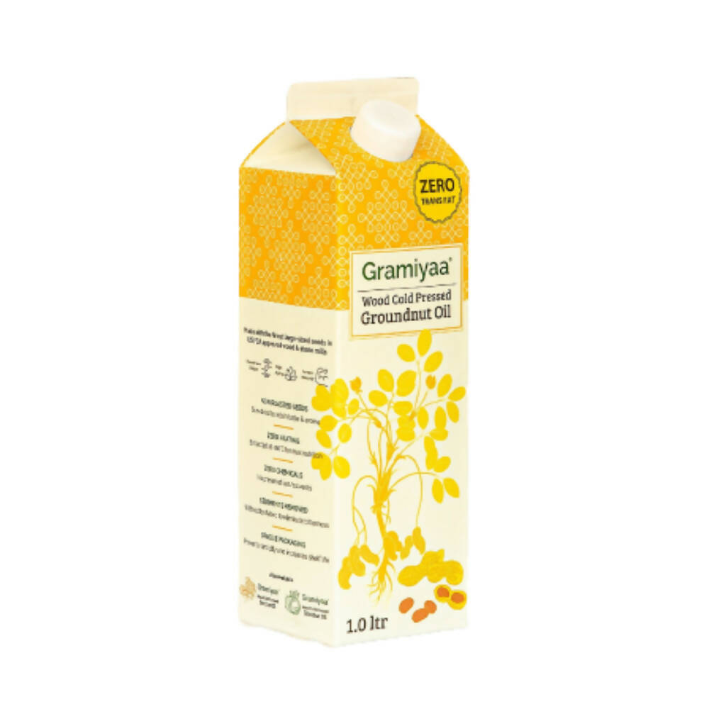 Gramiyaa Wood Cold Pressed Groundnut Oil