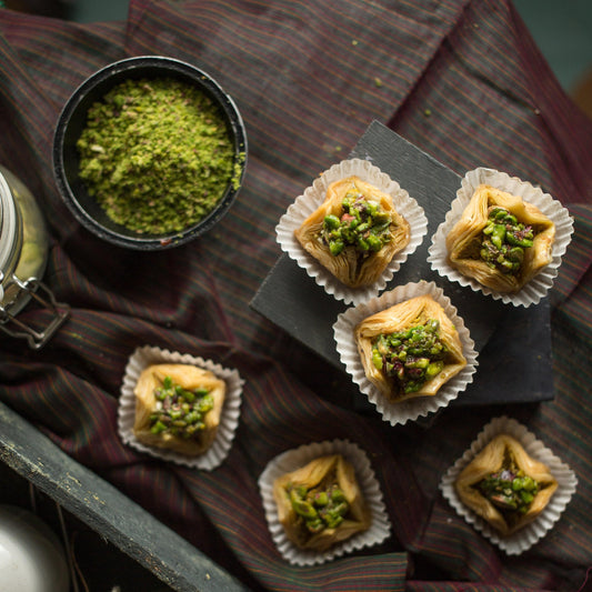 Almond House Pistachio Pyramid