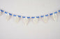 Kundan HandiKrafts White Leaf Beats Thoranna
