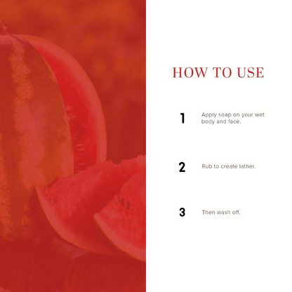Khadi Natural Watermelon Handmade Soap