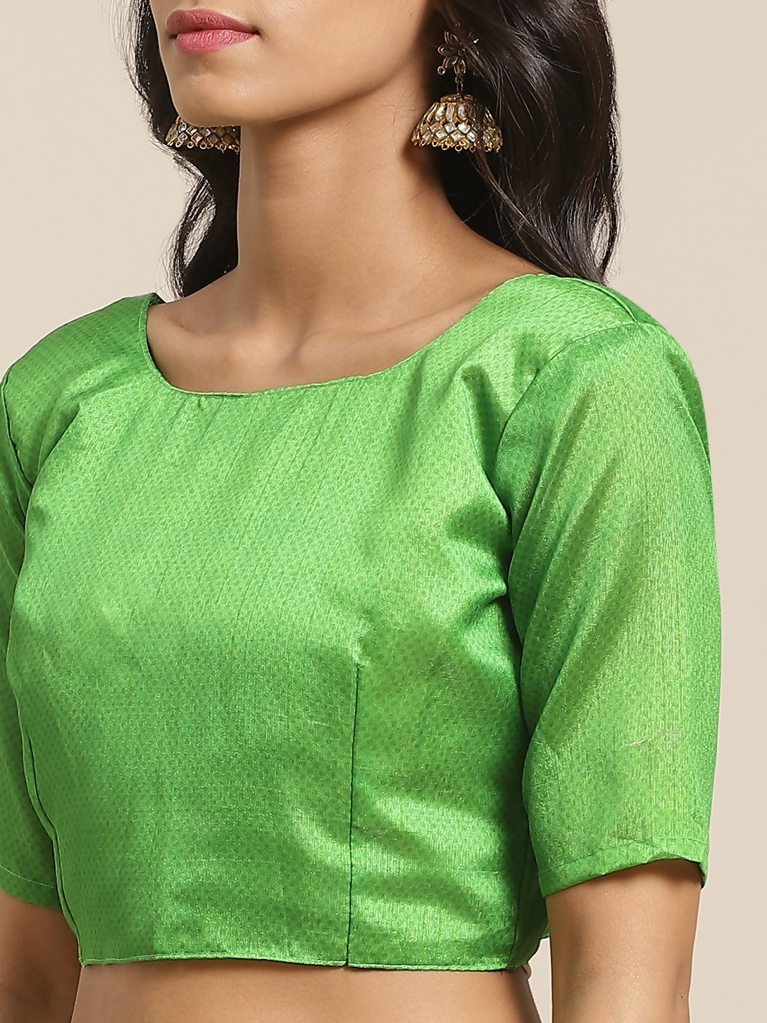 Saree Mall Green & Beige Printed Saree