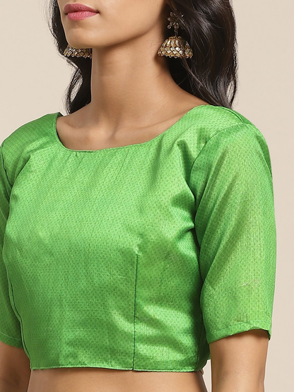 Saree Mall Green & Beige Printed Saree