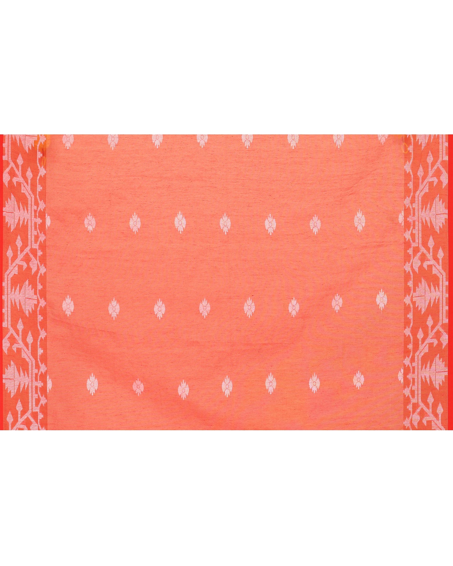 Piyari Fashion Women's Tan Resham Silk Jamdani Saree