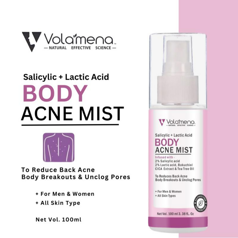 Volamena Body Acne Mist With Salicylic & Lactic