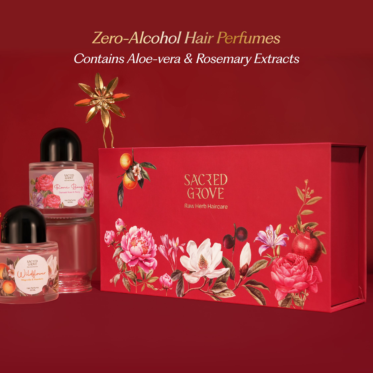 Sacred Grove The Bloom Box: Hair Perfume Set
