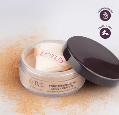 Lotus Make Up Proedit Pore Mineralize Loose Powder - 04 Cinnamon