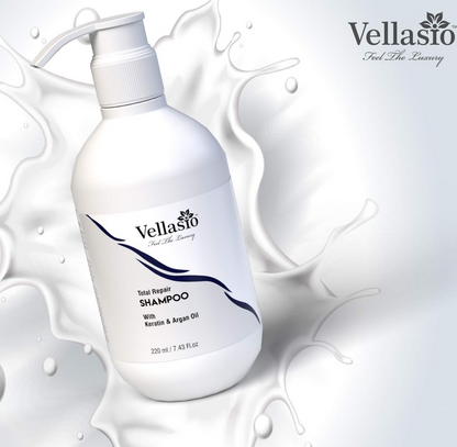 Vellasio Premium Total Hair Repair Shampoo & Daily Moisture Hair Conditioner