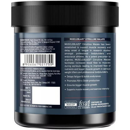 MuscleBlaze Citrulline Malate