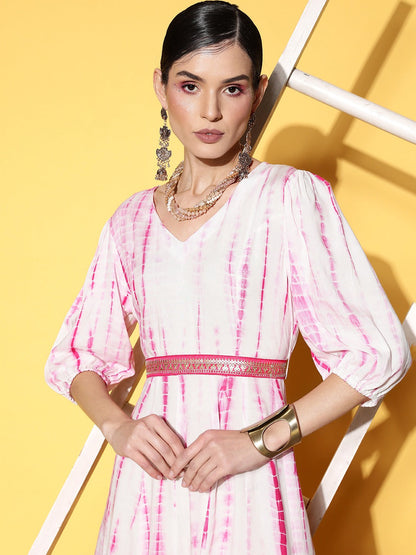 Yufta Pink Midi Dress