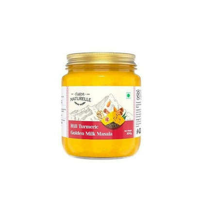 Farm Naturelle Golden Milk Masala - Turmeric Latte Blend with Spices