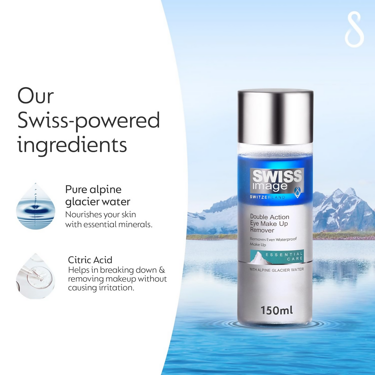 Swiss Image Essential Care Double Action Eye Make Up Remover