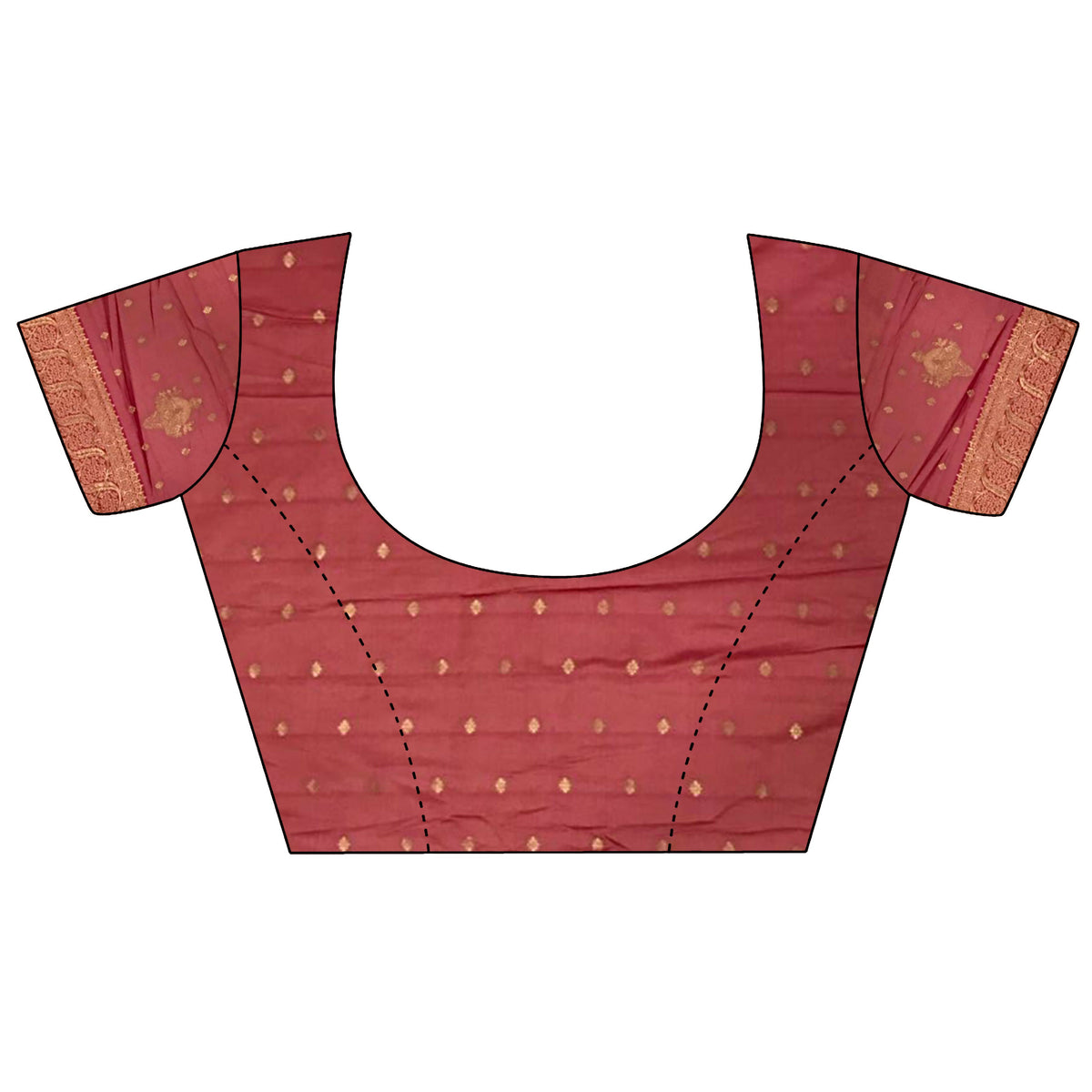 Joban Fashion Cream Banarasi Soft Silk Woven Saree