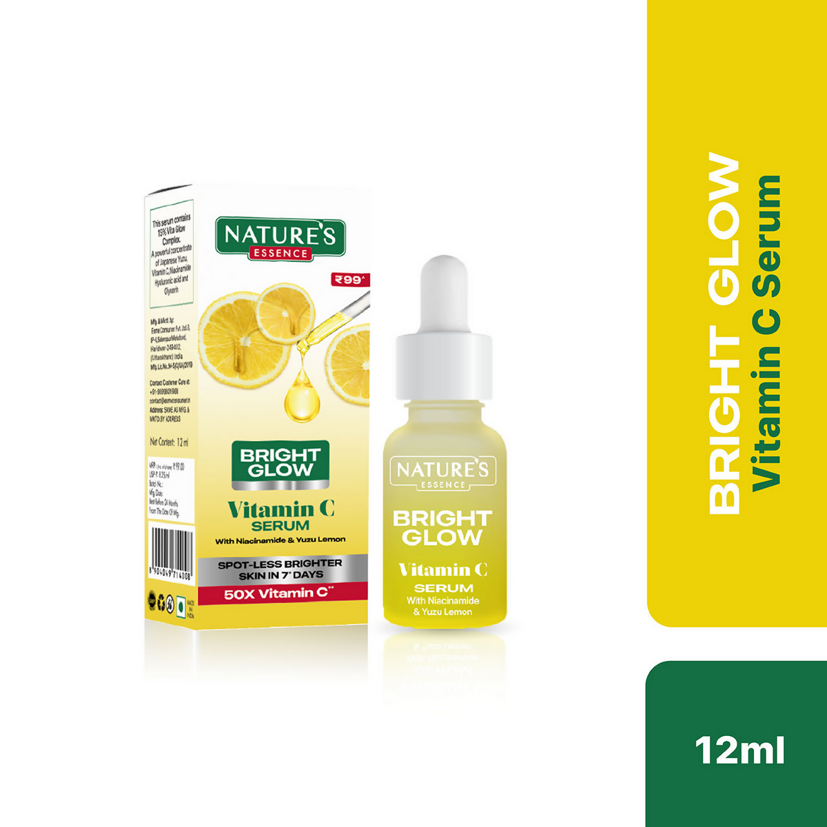 Nature's Essence Bright Glow Vitamin C Serum