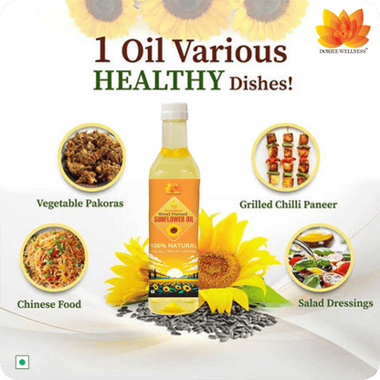 Dorjee Wellness Wood Pressed Sunflower Oil