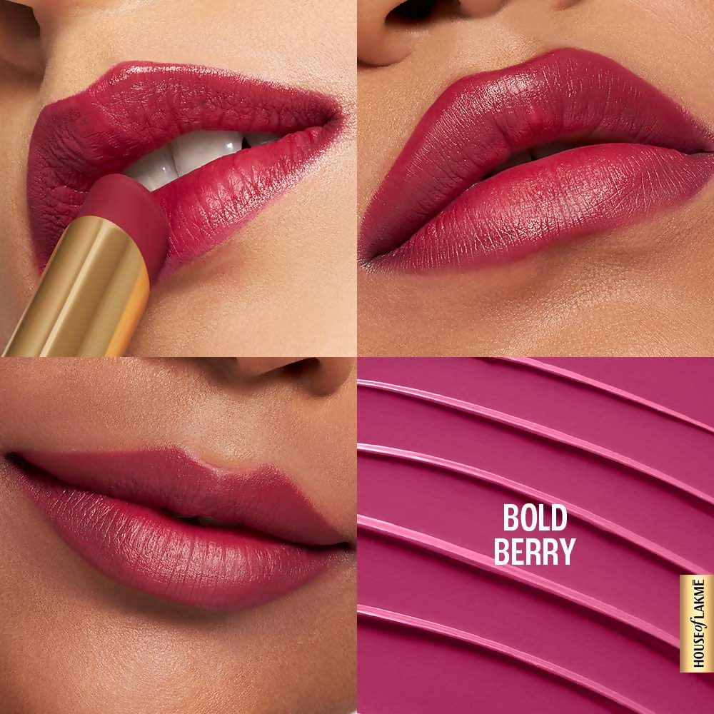 Lakme 9to5 Hya Matte Lipstick - Bold Berry