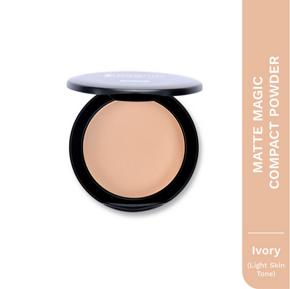 Pilgrim Matte Finish Compact Powder With SPF 25 - Ivory-05