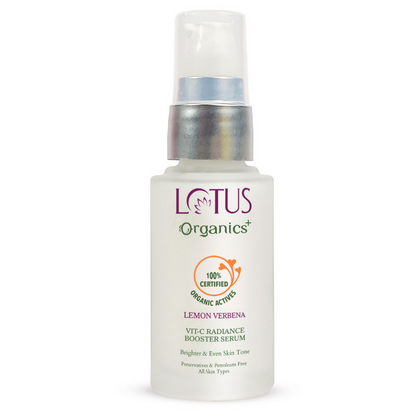 Lotus Organics Vit-C Radiance Booster Serum - Lemon Verbena