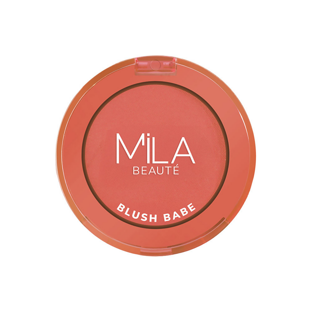 Mila Beaute Babe Blush Powder Blush - Peach Soda