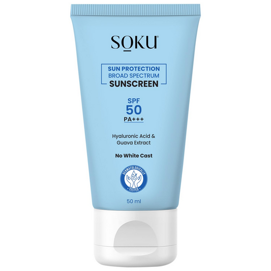 SOKU Sun Protection Broad Spectrum Sunscreen SPF 50 PA+++