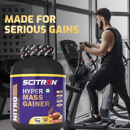 Scitron Nitro Series Hyper Mass Gainer Milk Chocolate