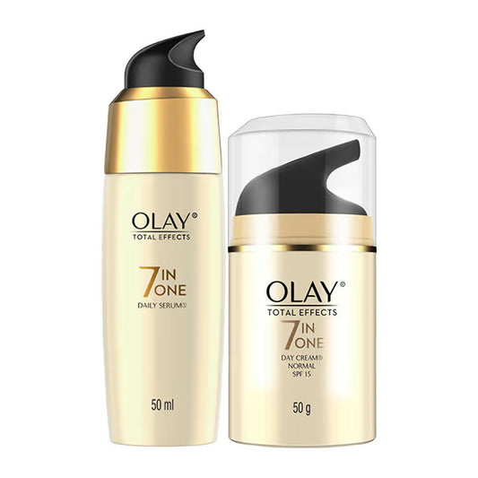 Olay Total Effects Serum + Day Cream Combo
