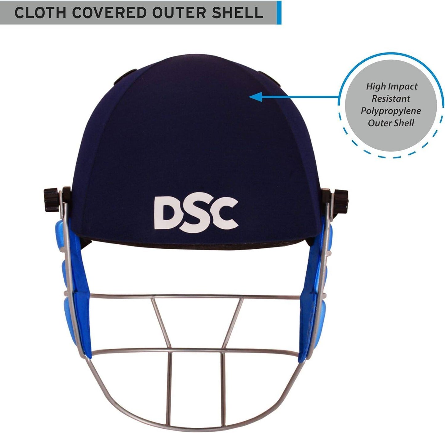 DSC Guard Cricket Helmet Small (Navy)
