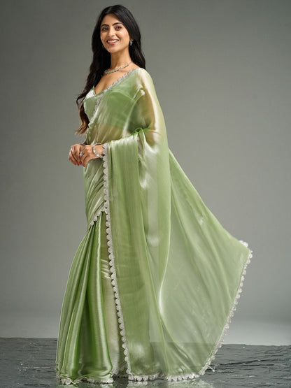 kasee Embellished Silk Blend Saree
