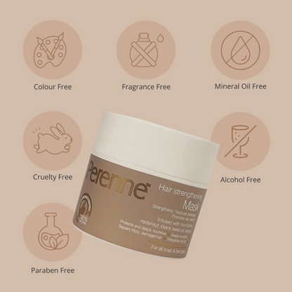 Perenne Hair Strengthening Mask for All Scalp and Hair Types