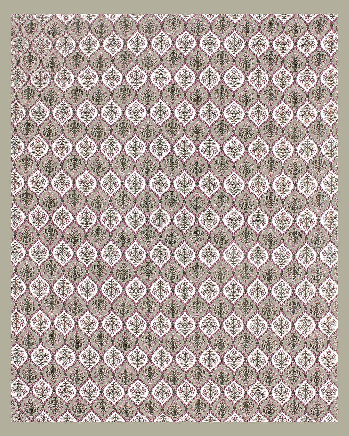 Rudra Bazaar Grey 210 TC Cotton Double King Bedsheet With 2 Pillow Covers