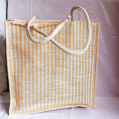 Jute Ladies Fashion Bags in Combo - Big & Small