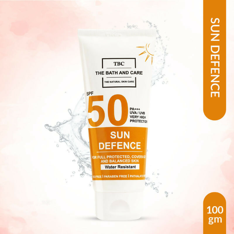 TBC - The Bath and Care Sun Defense Cream SPF 50 PA+++ UVA/UVB