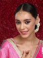 Kundan Maang Tikka with Diamonds - Ruby Raang