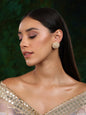 Round Pearl Studs - Ruby Raang