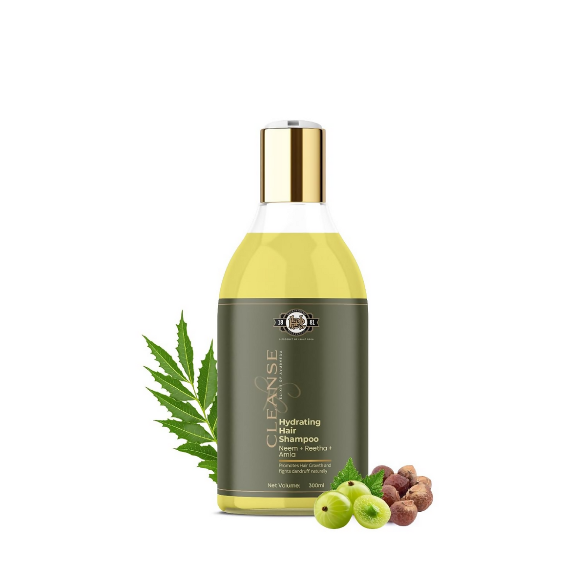 Cleanse Ayurveda Hydrating Hair Shampoo