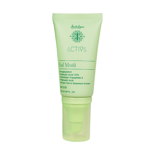 Indulgeo Essentials Sal Moist - Encapsulated Salicylic Acid Acne Healing Face Moisturiser 1.5%