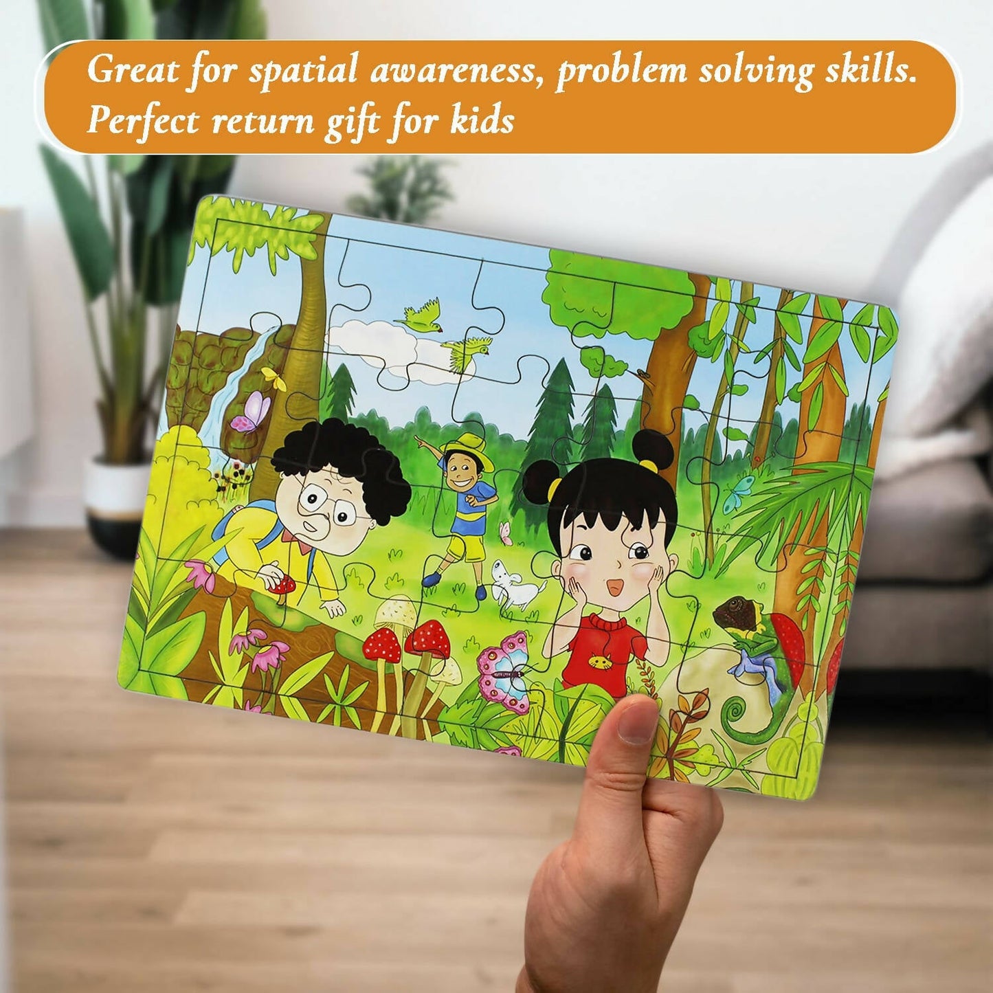 Matoyi Nature Walk Jigsaw Puzzle For Kids