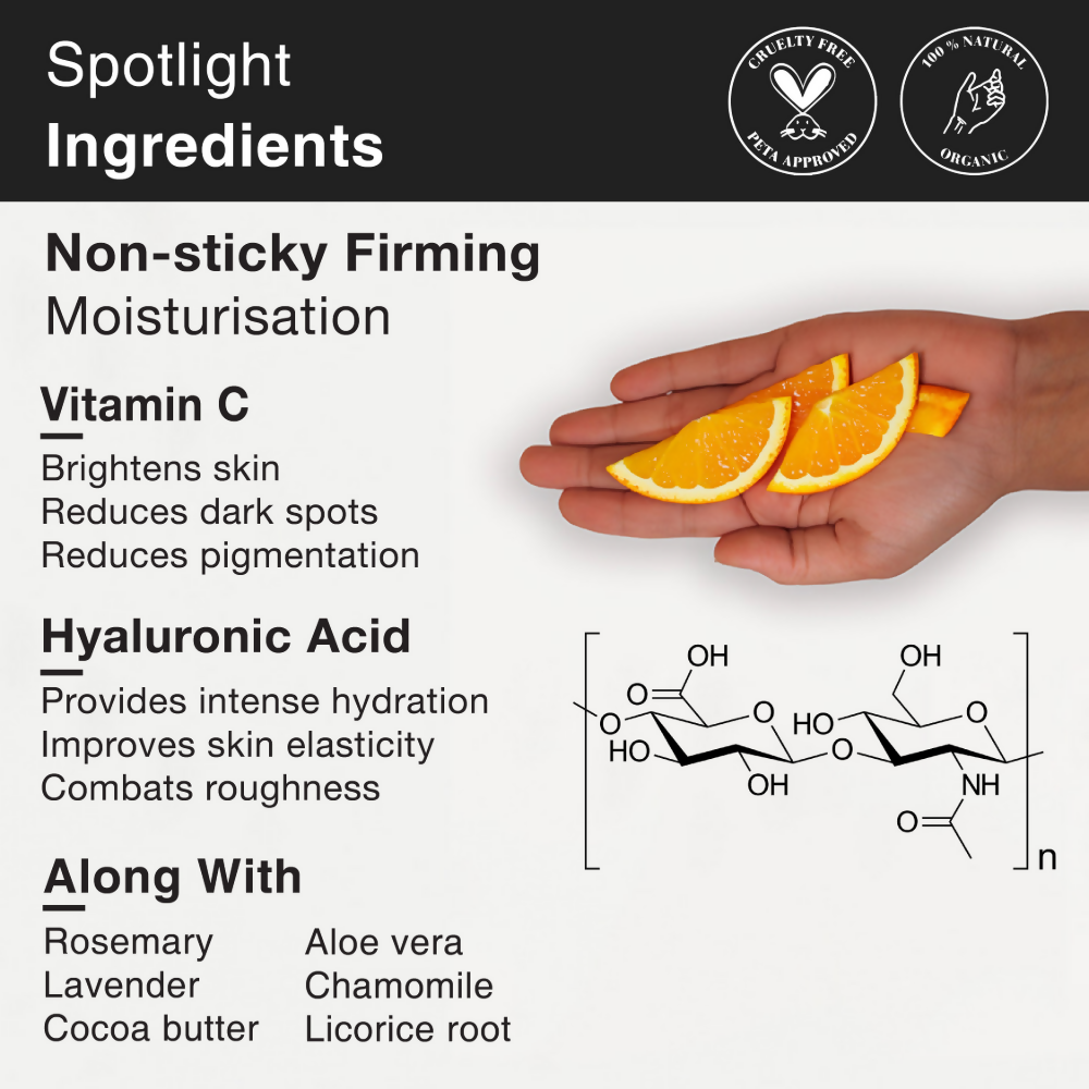 Soulflower Vitamin C Brightening Body Lotion