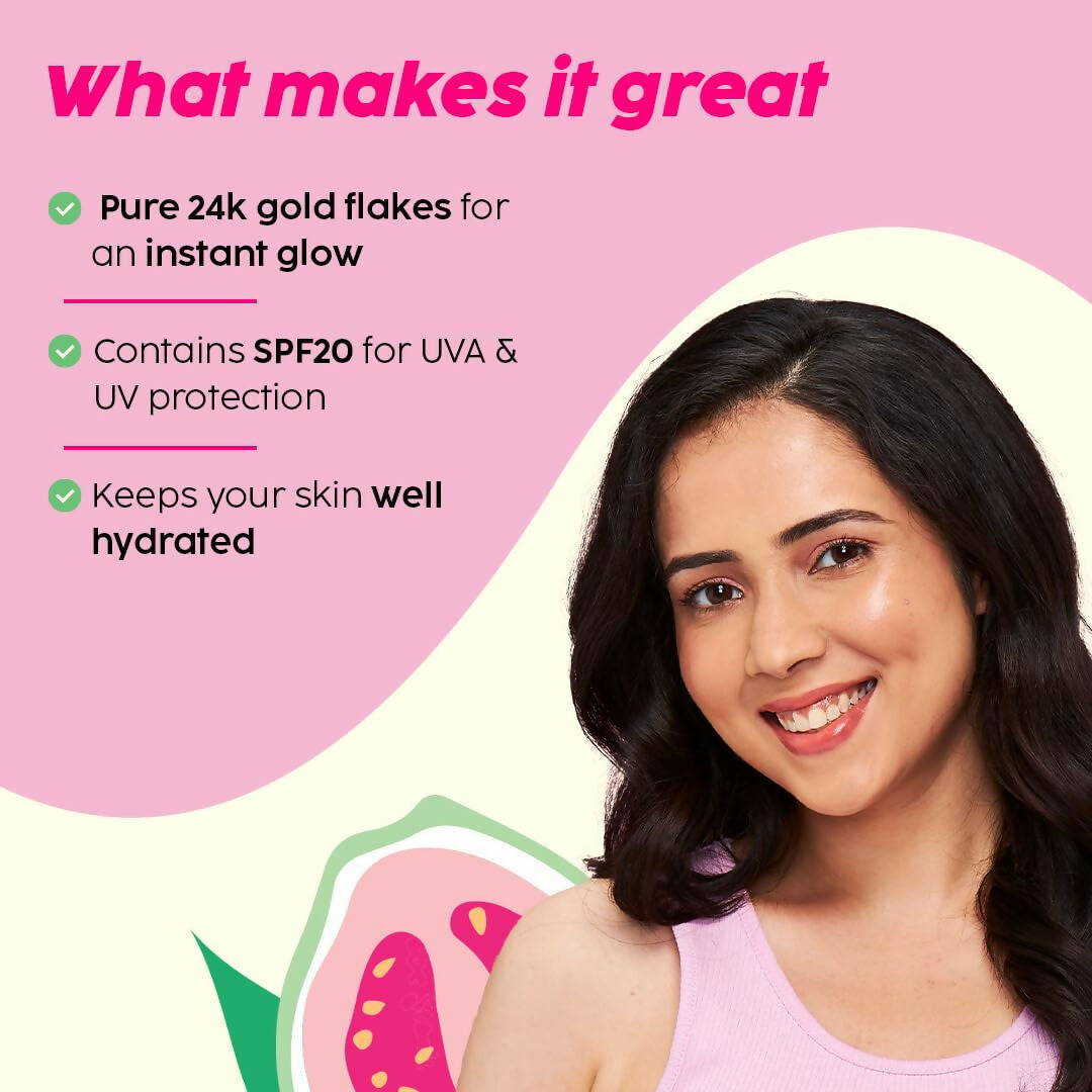 PLIX The Plant Fix 24k Guava Gold Lightweight Face Serum and Moisturizer Combo