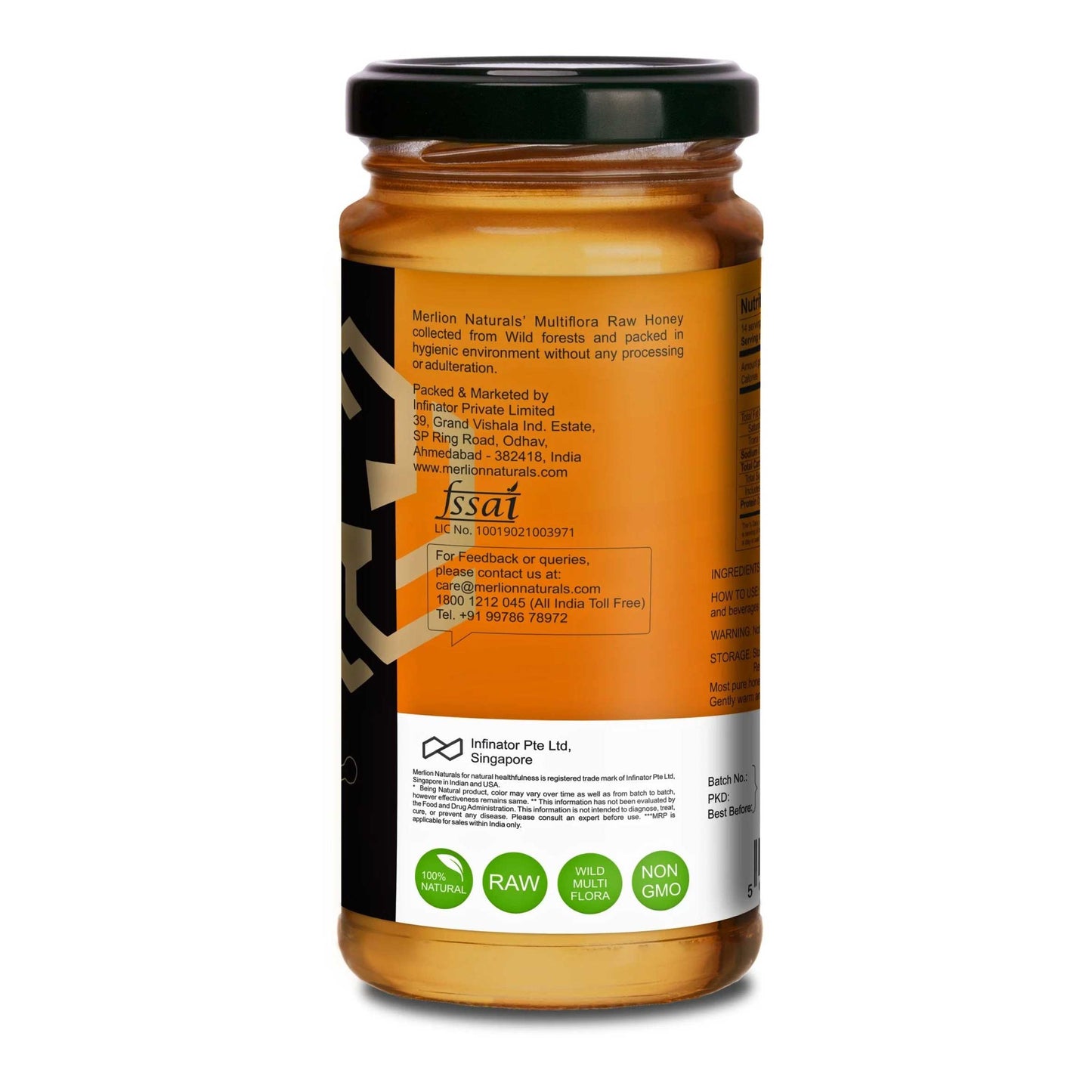 Merlion Naturals Raw Honey